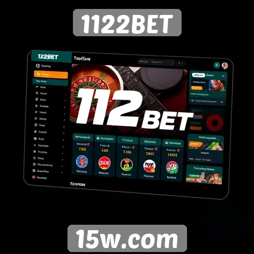 Interface do usuário do 1122BET é intuitiva